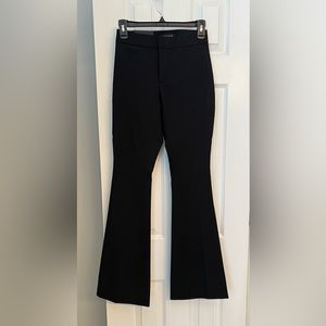 NWT Banana Republic Sloan Flare Pants Black 00P